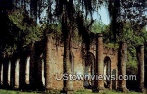 Ruins of Sheldon Church - Beaufort County, South Carolina SC  