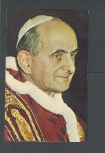 Post Card Pope Paul The VI Special Souvenir Card