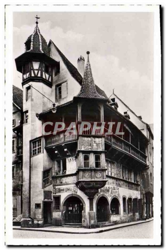 Old Postcard Colmar Pfister house