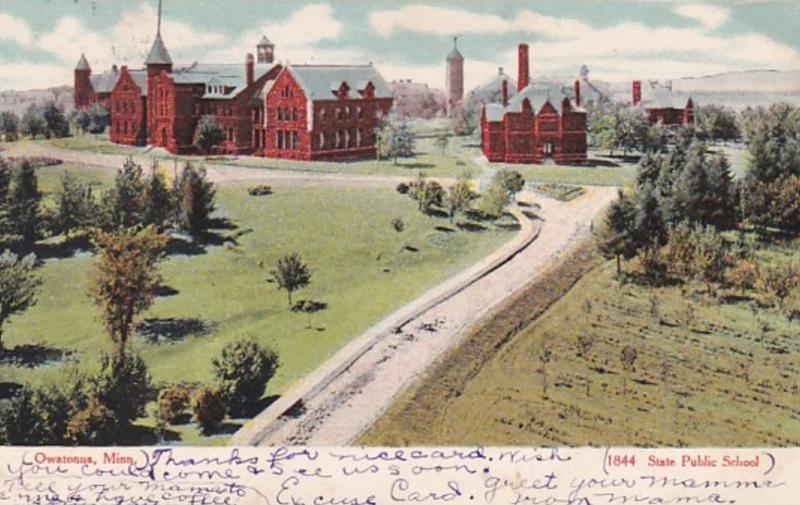 Minnesota Owatonga State Public School 1911 Curteich