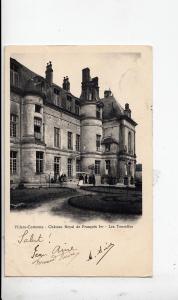 BF16367 villers cotterets chateau royal de francois I france front/back image