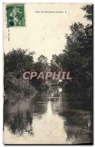 Postcard Old Bridge Authie Dompierre