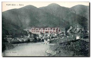Old Postcard Spain Espana Spain Port Bou Bahia