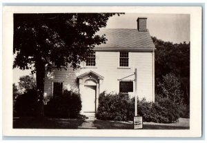 1956 Sandwich Historical Society Museum Sandwich MA RPPC Photo Posted Postcard