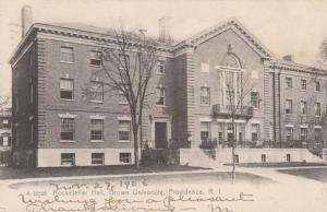 Brown University, Providence RI, Rhode Island - Rockefeller Hall - pm 1906 - DB