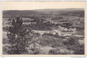 Panorama vu du Their de Bohon, Barvaux, Belgium, PU-1953