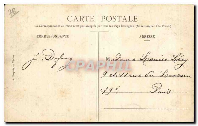 Old Postcard Le Vesinet Cave