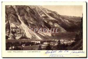 Old Postcard Pralognan Vue Generale and Valley Chapel