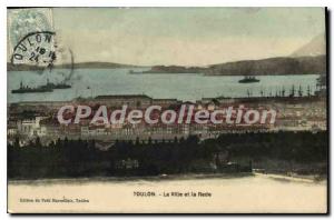 Postcard Old City Toulon And La Rade