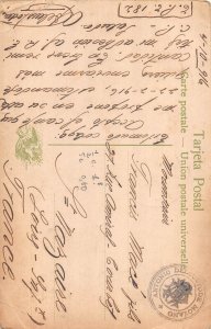 L354 Argentina 1916 Buenos Aires Monumento de Francia Statue vintage postcard