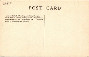 James McNeill Whistler American Peacock Room Antique Postcard UNP Unused DB 
