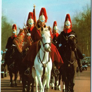 c1970s London, England Horse Guards in The Mall Cavalry Parade Chrome 4x6 PC M19