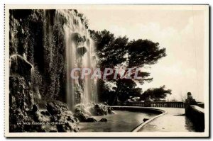 Old Postcard Nice Cascade du Chateau