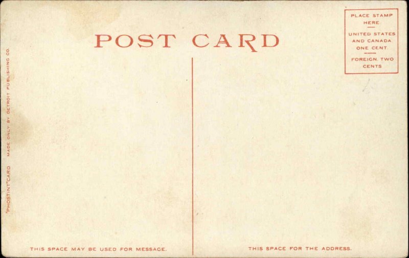 Concord New Hampshire NH Prison #11210 c1910 Detroit Publishing Postcard