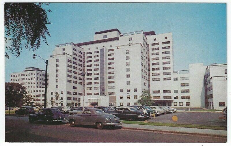 Hartford, Connecticut, Early View of Hartford Hospital