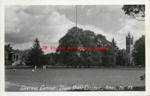 8 Postcards, Ames Iowa, RPPC, Various Scenes, Photo