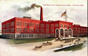 Tappan Shoe Manufacturing Company, Coldwater MI c1909 Vintage Postcard G47