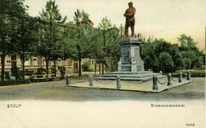 poland germany, STOLP SŁUPSK, Bismarckdenkmal (1904) Postcard