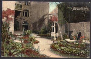 Louisiana ~ Old Spanish Court Yard NEW ORLEANS - Vintage Divided Back