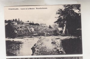 PAPUA NEW GUINEA, c1920 ppc. YULE ISLAND, Centre of Mission, unused.