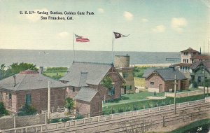 San Francisco CA, US Life Saving Station, Golden Gate Park, 1920's