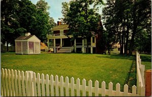 Vtg McLean House Appomattox Court House National Historical Park VA Postcard