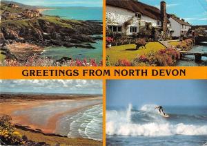 BR82205 greetings from north devon    uk
