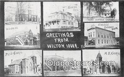 Union Bank, Farmers Savings Bank Wilton, Iowa, USA Unused 