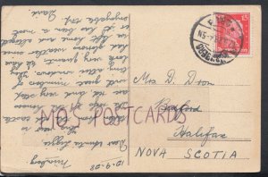 Family History Postcard - Dron - Bedford, Halifax, Nova Scotia, Canada RF2358