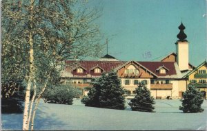 USA Bavarian Inn Lodge Frankenmuth Michigan Vintage Postcard 09.35