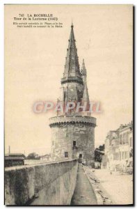 Old Postcard La Rochelle Lantern Tower