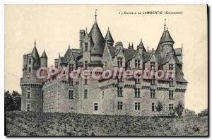 Postcard Old Chateau De Lambertie