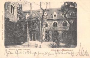 Magdeburg Germany Church Antique Postcard J45475