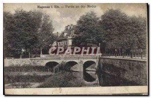Postcard Old Party Hagenau an der Moder
