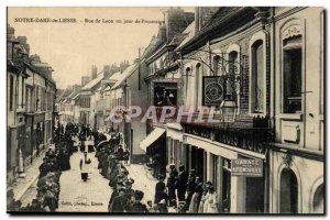 Notre Dame de Liesse Street Laon one day Procession - Car Garage - hotel thre...