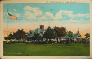 Atlantic City NJ Golf Club c1910 Postcard