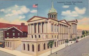 Pennsylvania Lancaster County Court House Curteich