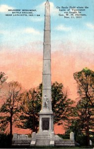 Indiana Lafayette Battle Ground Soldiers Monument