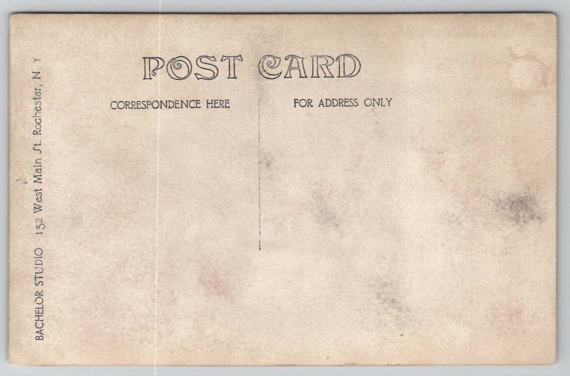 RPPC Two Dapper Young Men Derby Hats Real Photo Postcard I44