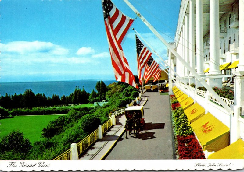 Michigan Historic Mackinac Island The Grand View