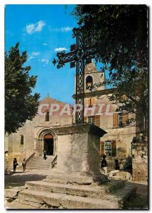 Postcard Modern Reflets de Provence Les Baux in Provence (B R) The church St ...