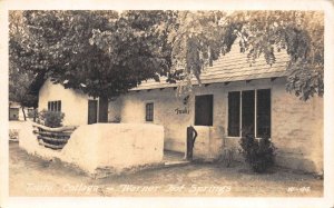 Real Photo Postcard Tauhi Cottage in Warner Hot Springs, California~113507
