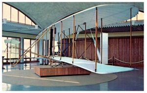 Replica of the Wright Brothers Outer Banks of North Carolina Airplane Postcard