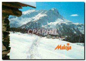 Modern Postcard Maloja Engadin Schweiz