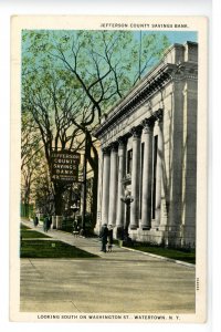 NY - Watertown. Jefferson County Savings Bank, Washington Street