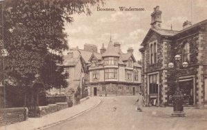 WINDERMERE CUMBRIA ENGLAND~BOWNESS-STOREFRONTS~ALDWYCH SERIES PHOTO POSTCARD