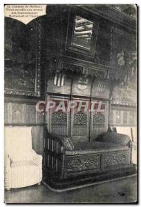 Old Postcard Meillant castle old furniture to arms mortemart rochechouart and...