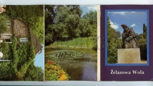 477534 POLAND Zelazowa Wola booklet of 9 postcards circulation 20000 