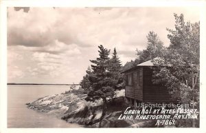 Cabin No 1 at Yates Resort - Ray, Minnesota MN Postcard