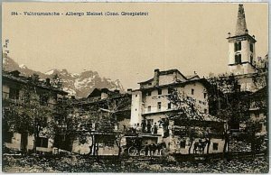 AOSTA province vintage postcard - Valtournenche -